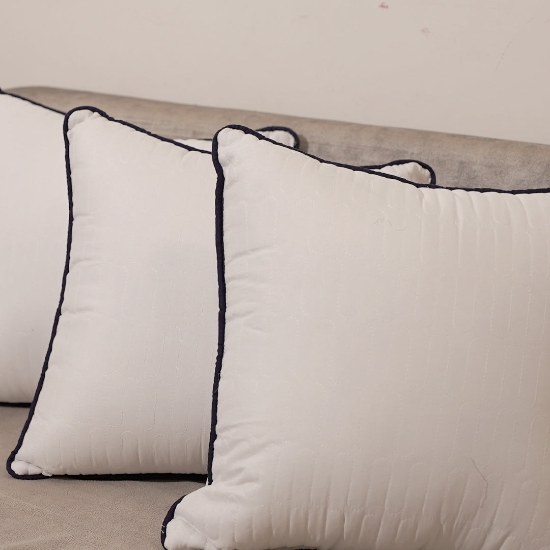 Rest Nest 16x16 White Premium Cushions – Pack of 5
