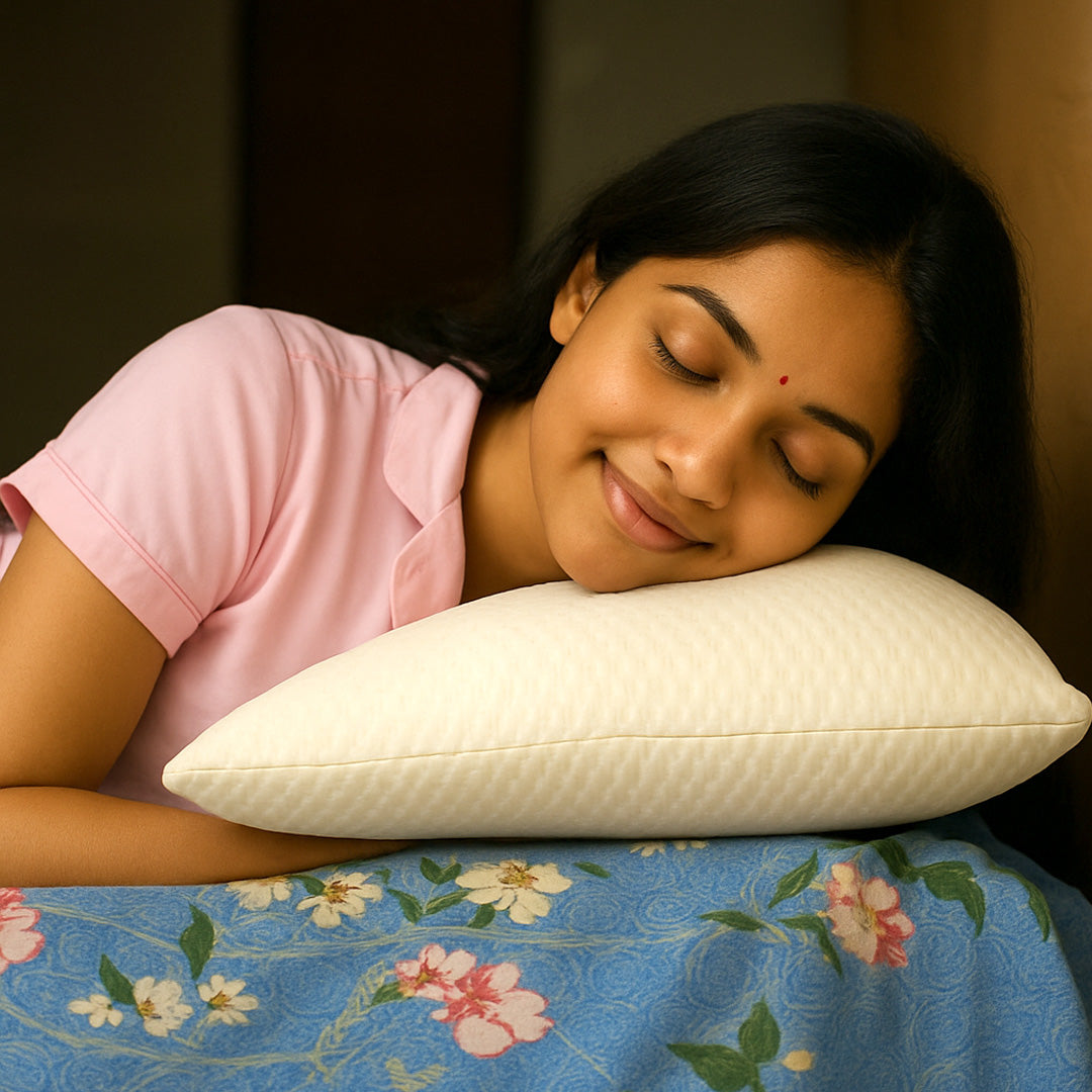 Rest Nest ContourCare™ Memory Foam Pillow – Orthopedic Support for Perfect Sleep