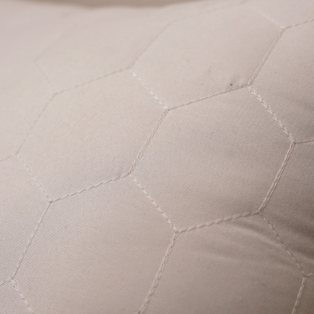 Rest Nest Soft Cushion Set of 5 – Premium White Glace Cotton with Recron Fiber Filling