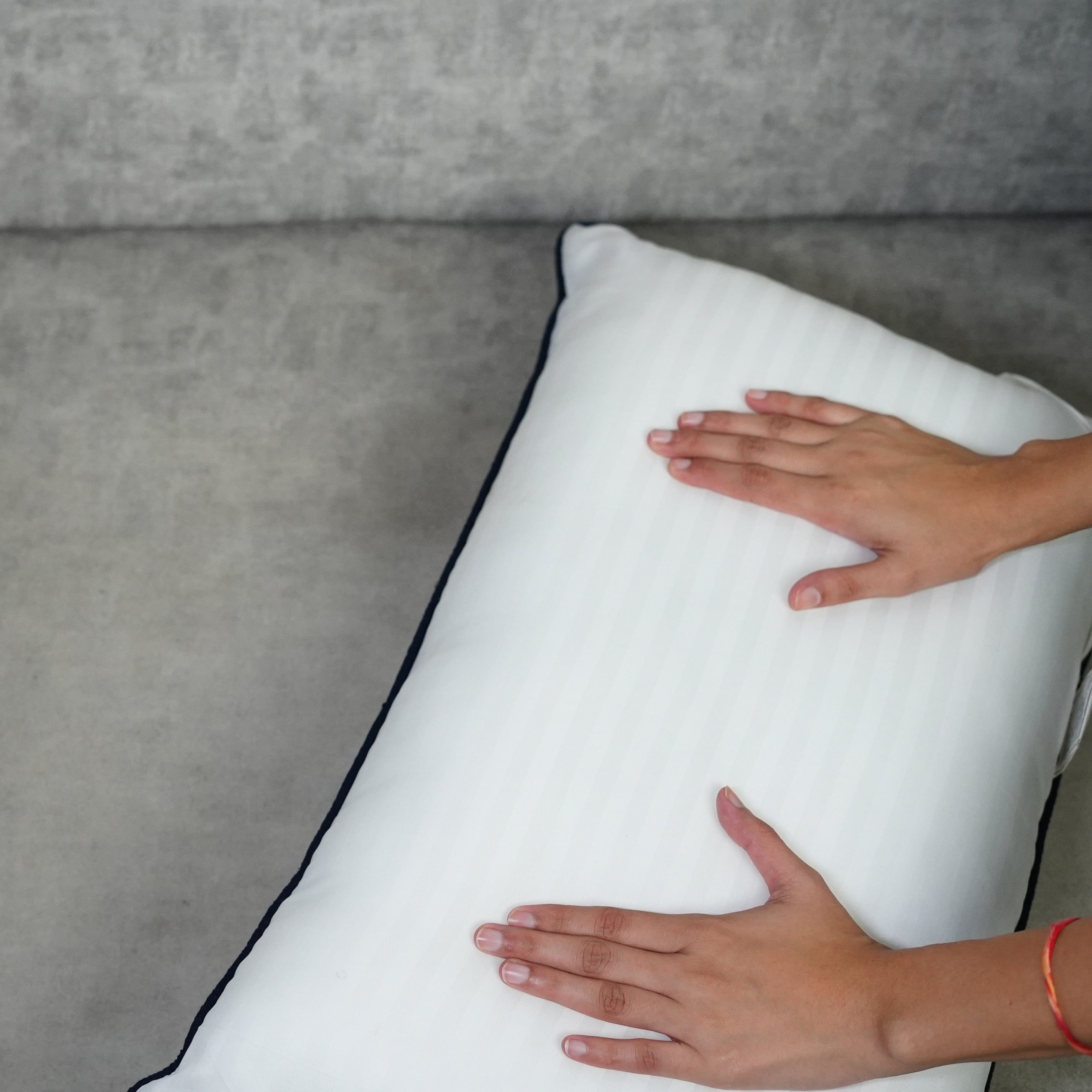 Rest Nest Soft Pillow Pack of 2 – Premium Recron Fiber (17x27 inch)