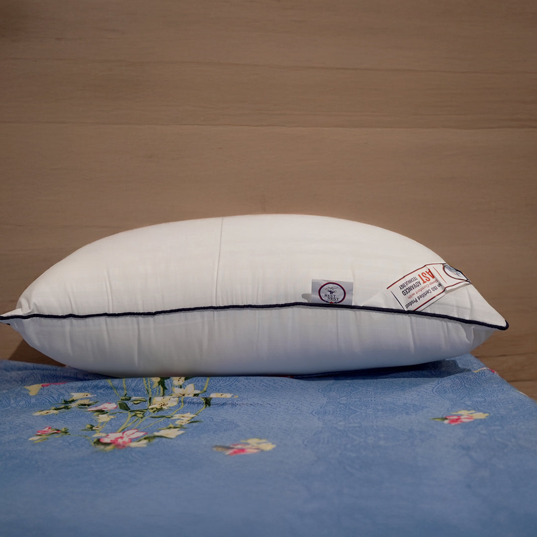 Rest Nest Soft Pillow Pack of 2 – Premium Recron Fiber (17x27 inch)