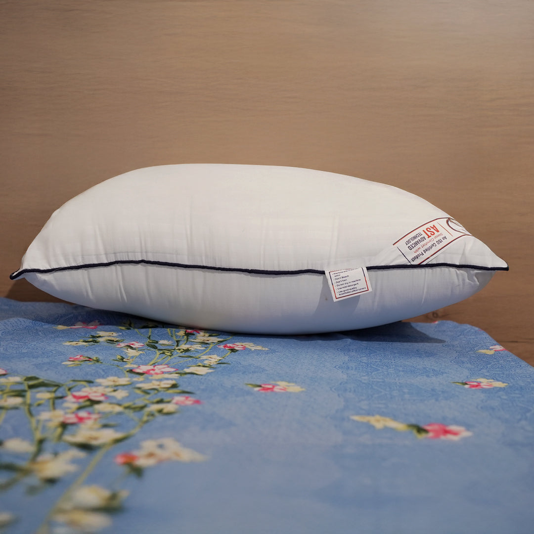 Rest Nest Soft Pillow Pack of 2 – Premium Recron Fiber (17x27 inch)